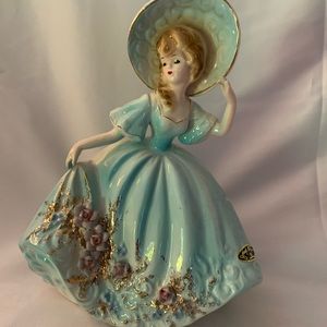Stunning 9” Vintage Josef Originals Love Rendezvous figurine